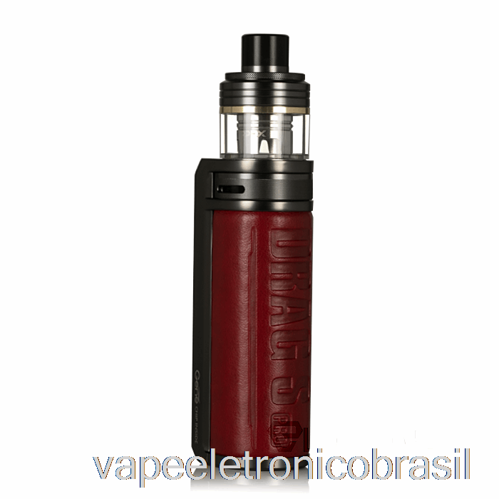 Vape Eletrônico Voopoo Drag S Pro 80w Starter Kit Mystic Red